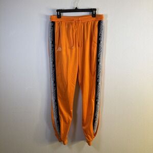 Kappa Active 222 Banda Astoriazz A2M Track Pants Orange / Black Size Xl Stained